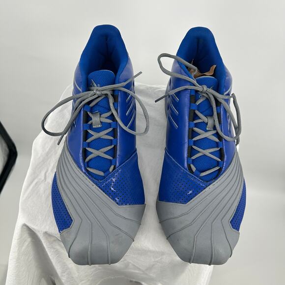 VTG 2012 Mens Royal Blue Grey Adidas NBA T-Mac 1 Retro Basketball Shoes Sz 14 main image 9